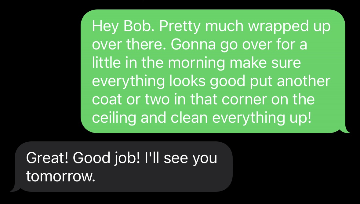 Client text message 2